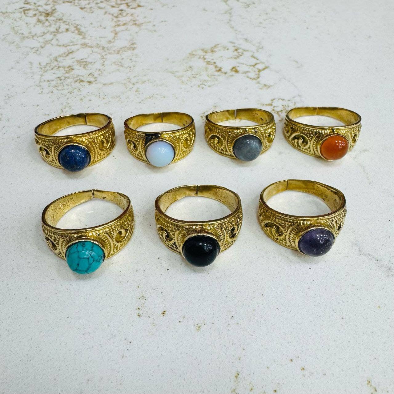 Hecho a mano - Wholesale Cocktail/Statement Ring - Rings with shapes8