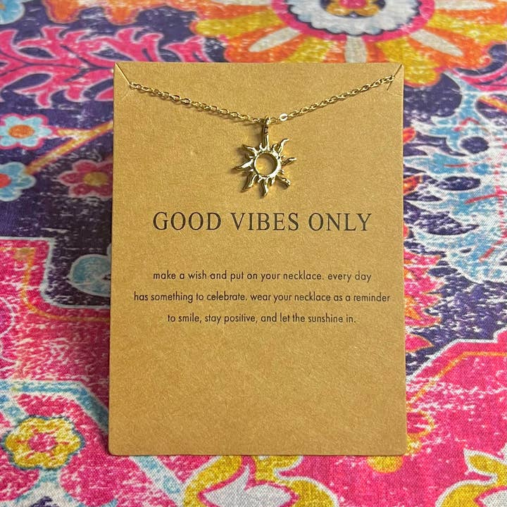 Briano Wholesale - Wholesale Pendant/Charm Necklace - Inspirational Make a Wish Necklaces With Card21