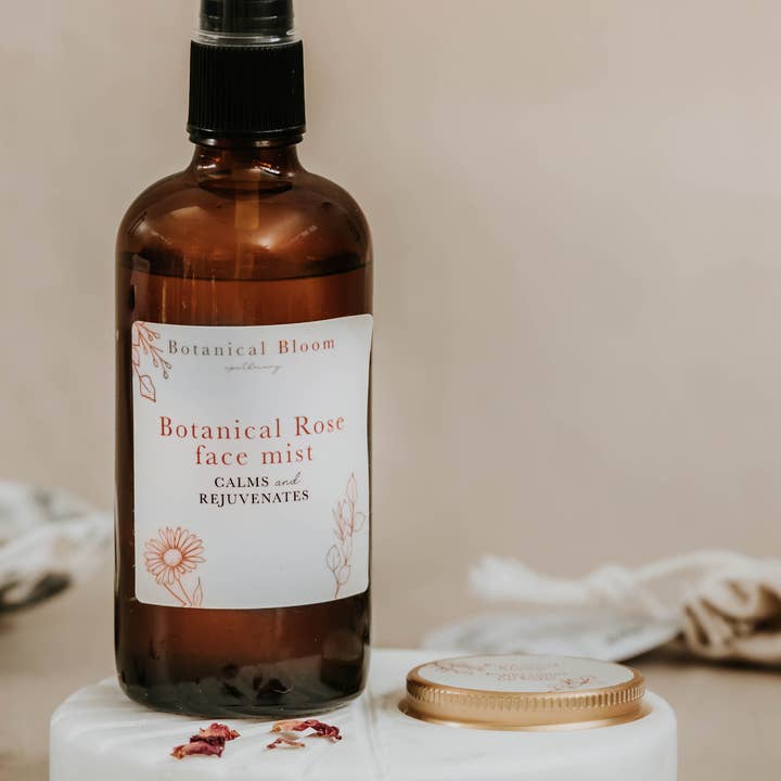 Botanical Bloom Apothecary – wholesale Face & body mist/water – Botanical Rose Face Mist; Large