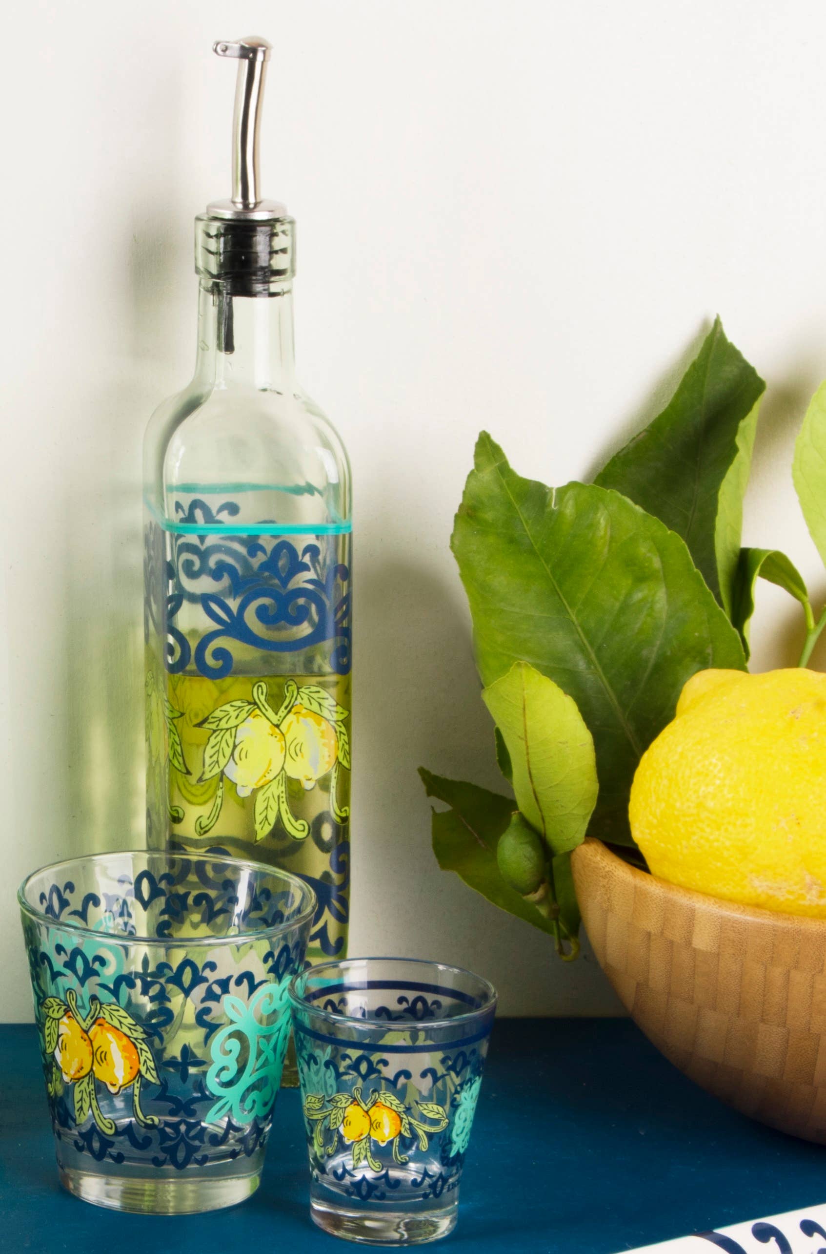 multicolour Oil Cruet with Pourer Amalfi CL 47 for wholesale on Faire1