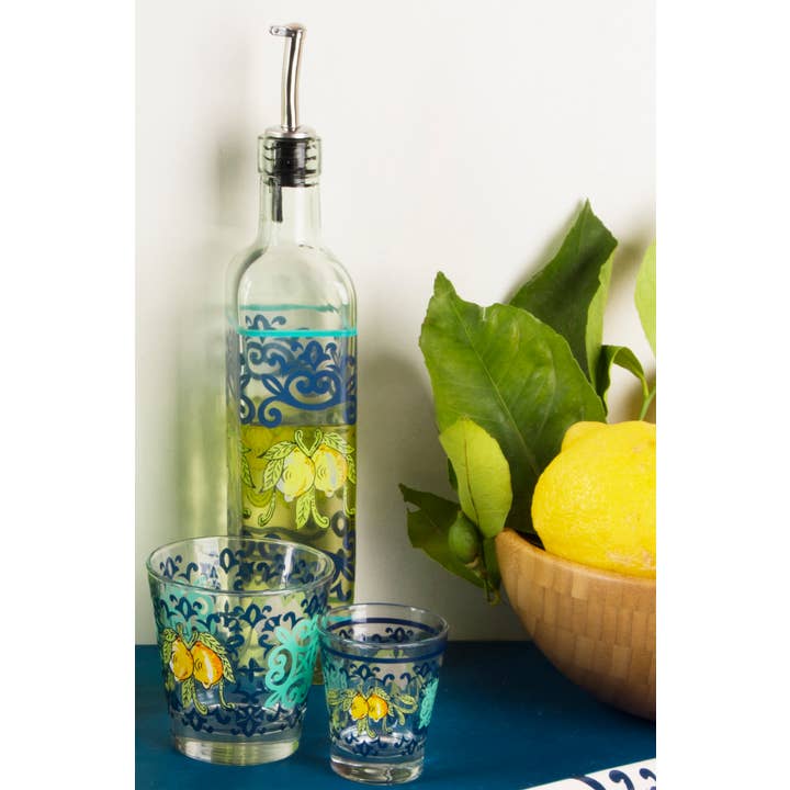 multicolour Oil Cruet with Pourer Amalfi CL 47 for wholesale on Faire1