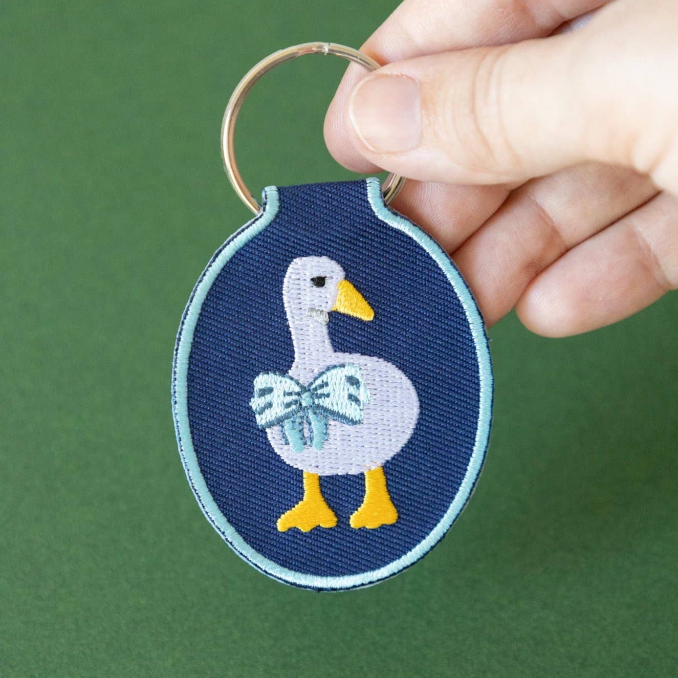 Lindy Stark Designs - Wholesale Keychain - Women's - Duck Embroidered Keychain3