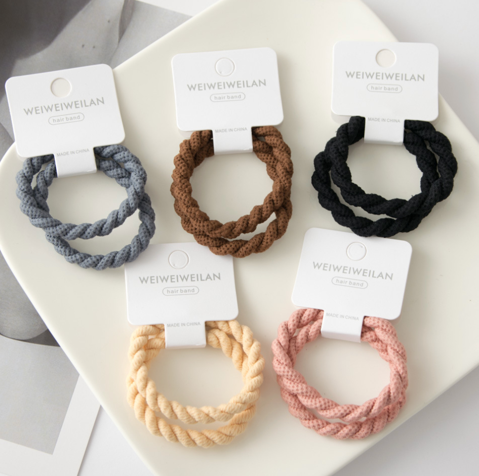 XO Fashion - Vente Élastique à cheveux - O3007 Élastique à cheveux simple et durable, très élastique, polyvalente, H5