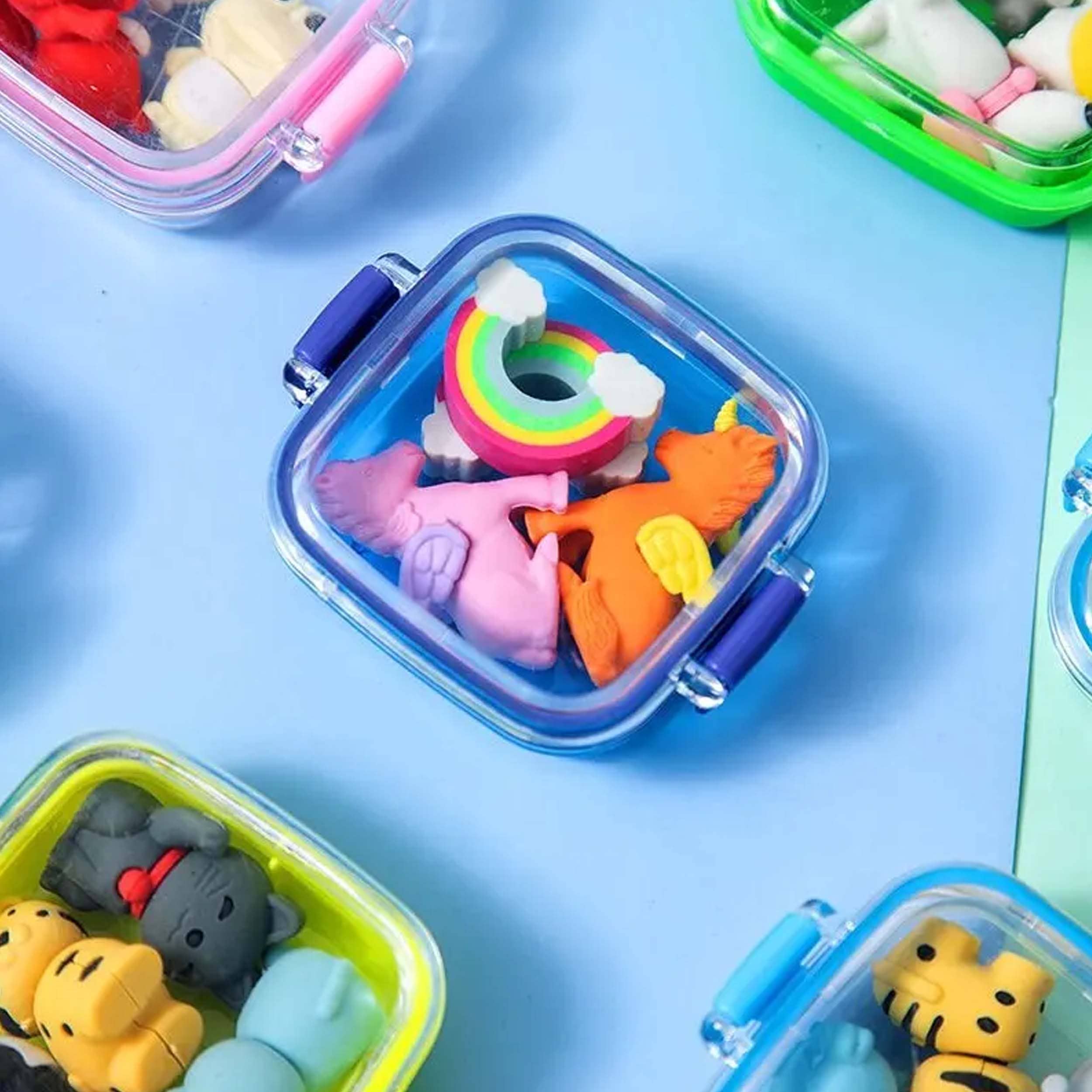 JSBlueRidge Toys – Großhandel Radiergummi – Kinder – Radiergummi mit Urlaubs-Cartoons für Schulkinder - Sortiert11