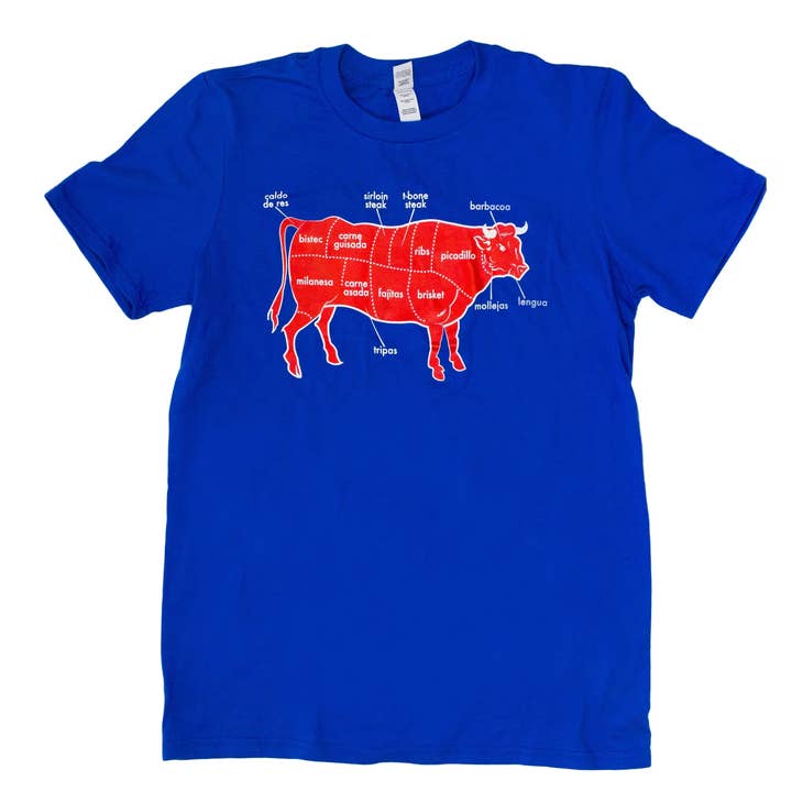 Cow Unisex Adult Cotton Tee for wholesale by BarbacoApparel