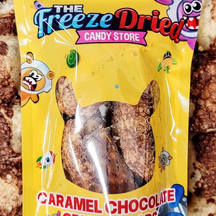 Caramel Crunch Bars for wholesale by The Freeze Dried Candy Store
