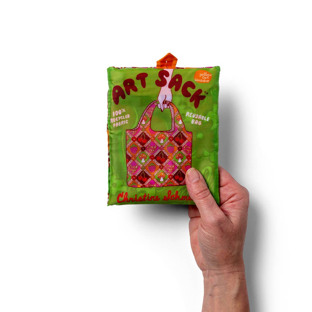 Yellow Owl Workshop – Engroshandel Indkøbspose/indkøbstaske – F*ck Off Retro Art Sack® – Miljøvenlig Genanvendelig Tote Taske3