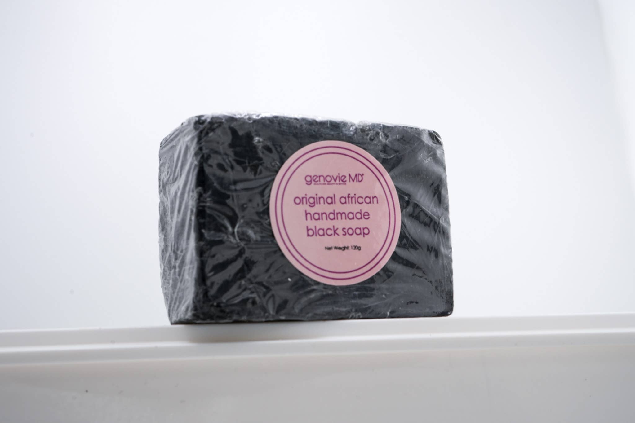 GenovieMD - Wholesale Bar Soap - Original African Black Soap, 120g/bar Reduce Dark Spots1