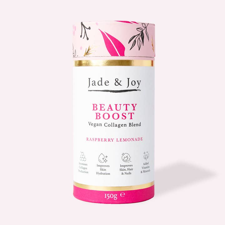 Jade & Joy Vegan Collagen Beauty Boost Raspberry Lemonade x 1 for wholesale by Jade & Joy