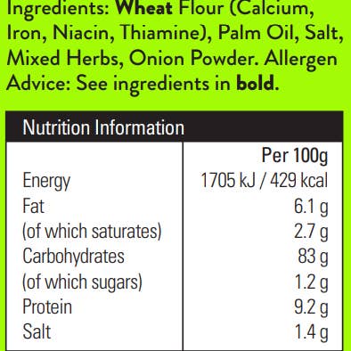 Rakusen's - Wholesale Crackers - Herb & Onion Flavoured Mini Crackers (Snackers)1