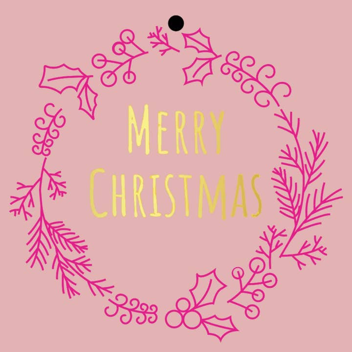 Gift card - "Merry Christmas" - 20 Pieces for wholesale by Mini Art Products