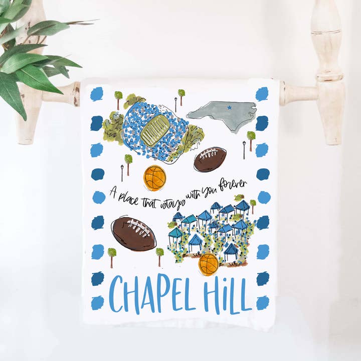 Happy By Rachel, LLC - Wholesale Tea Towel - Chapel Hill, NC Tea Towel