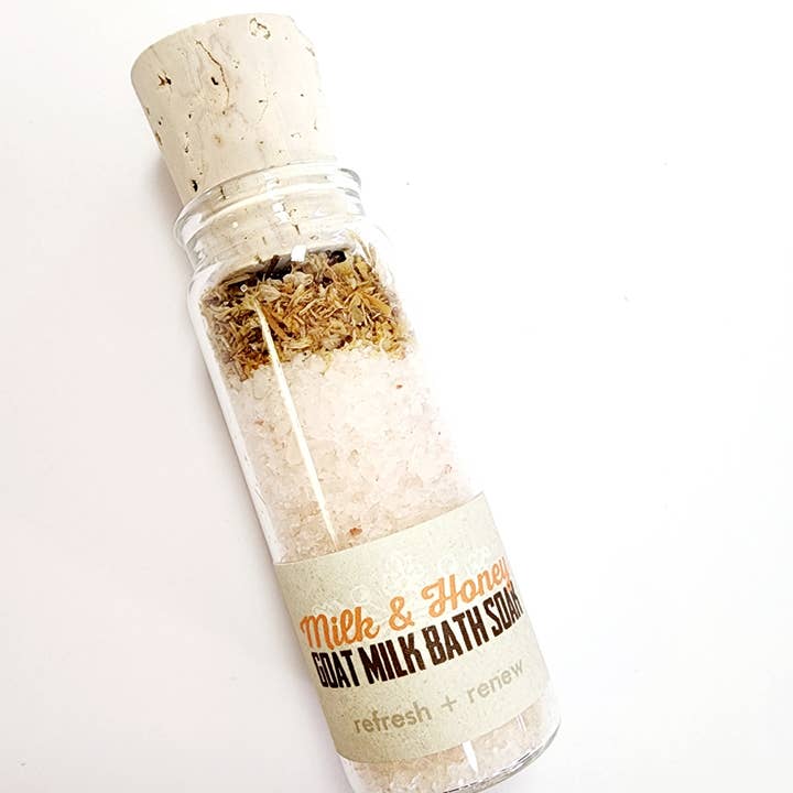 Naked Goat Farm Ltd. – wholesale Bath soak/milk – Goat Milk Bath Soak Vial
