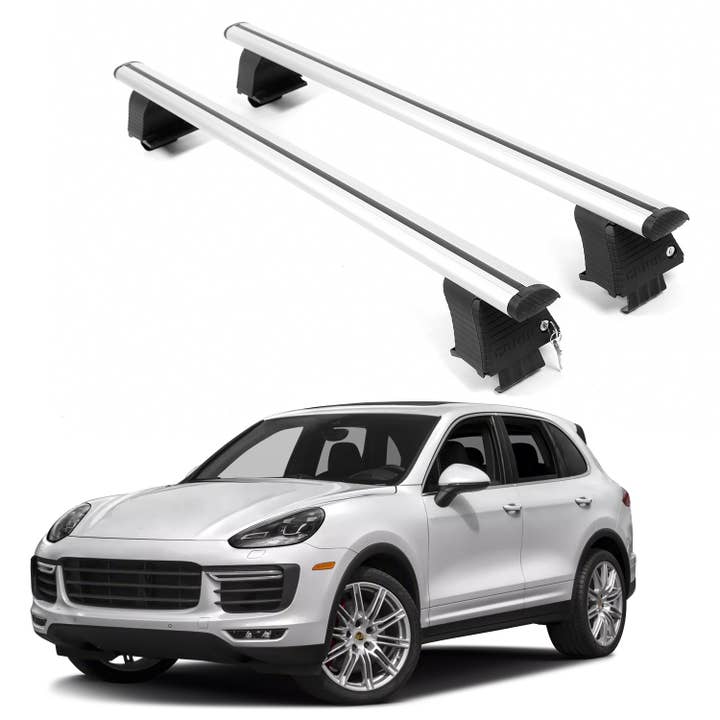 ERKUL Dakdragers Voor PORSCHE CAYENNE 2011-2018 Kale Dak Aluminium Zilver voor wholesale door Erkul Auto USA