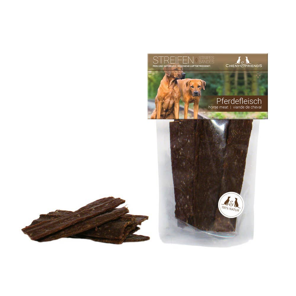 Cheny & Friends - Wholesale Pet Treats - Dog - Horse meat strips0