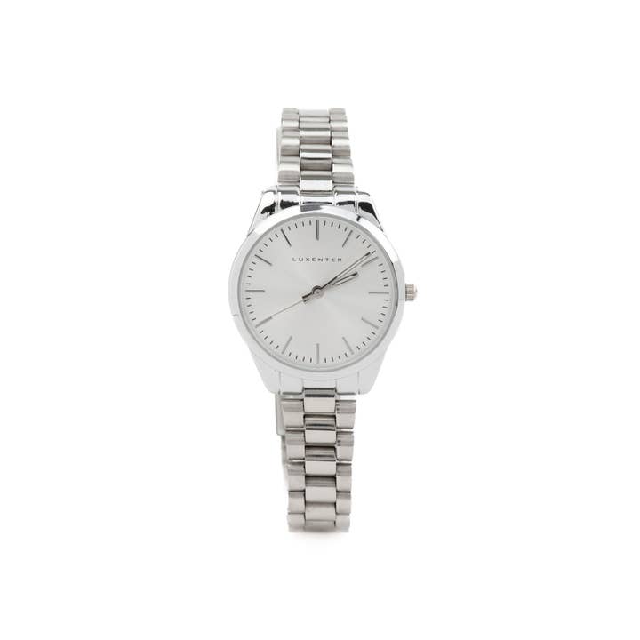 Reloj con Metalizado Blanco acabado plata - Verni para venta al por mayor de Luxenter