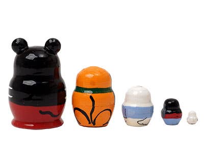 Golden Cockerel – Estatueta decorativa por atacado – Boneca Mini Mickey Mouse 5pc./1,25"4