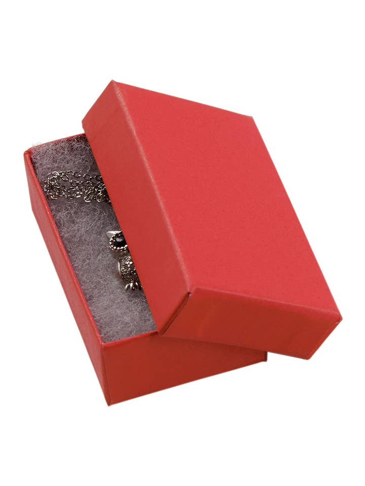 Cotton-Filled Jewelry Boxes for wholesale by Store Supply Warehouse