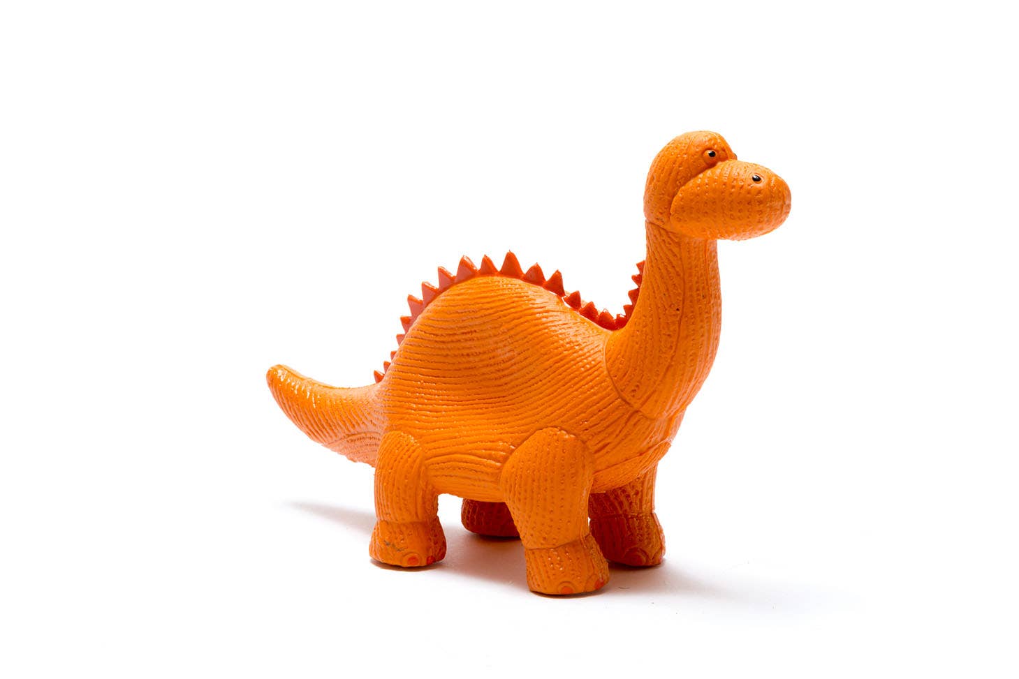 Best Years Ltd - Wholesale Bath Toy - Baby - Rubber Orange Diplodocus Dinosaur Toy, Bath Toy and Teether13