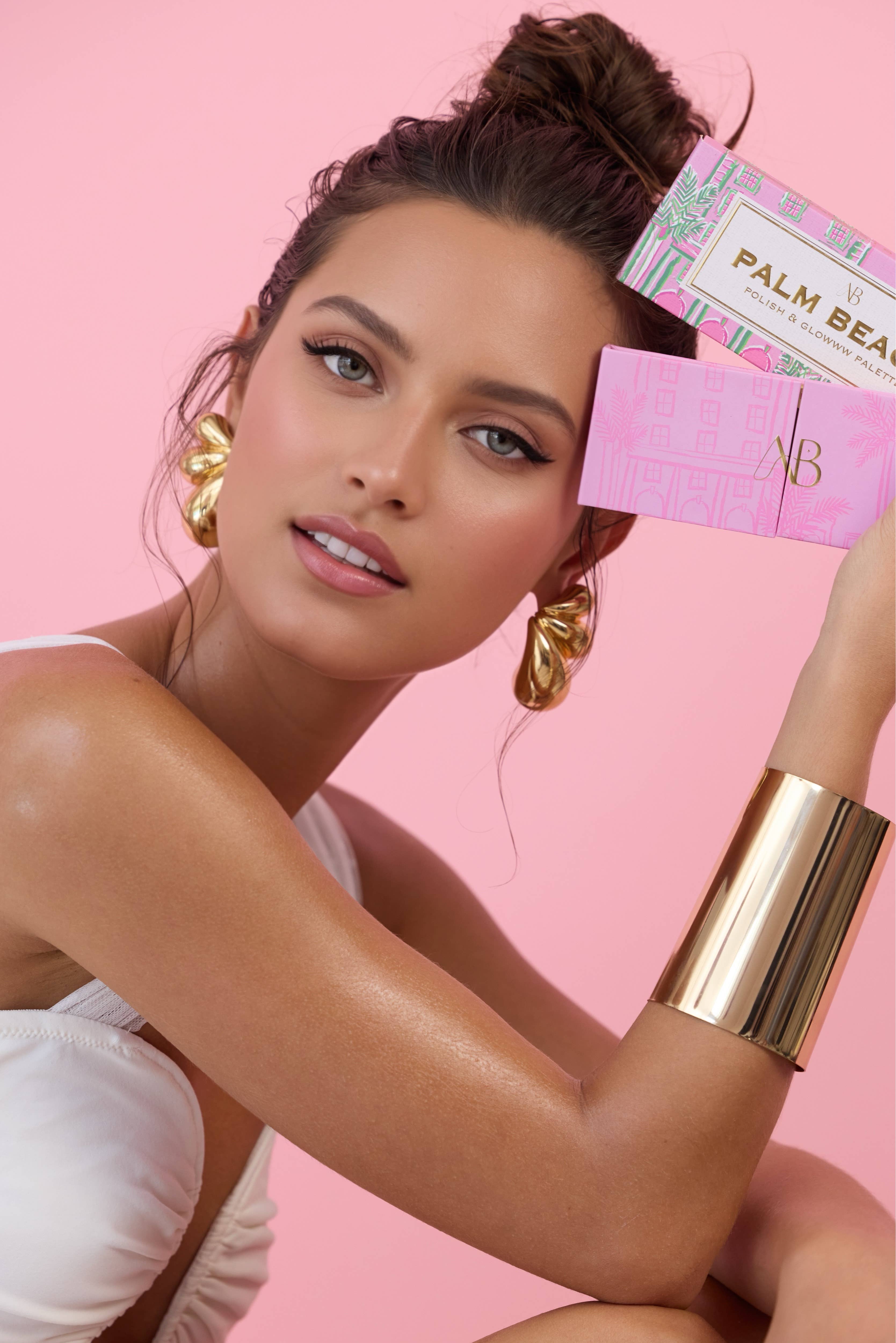 ARTISTBOXXX - Wholesale Face Makeup Palette - Palm Beach Polish and Glowww Palette