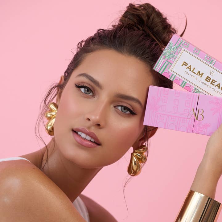 ARTISTBOXXX - Wholesale Face Makeup Palette - Palm Beach Polish and Glowww Palette0