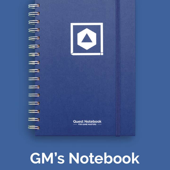 Game Master's Quest Journal - Heroic Blue for wholesale by QMDirect