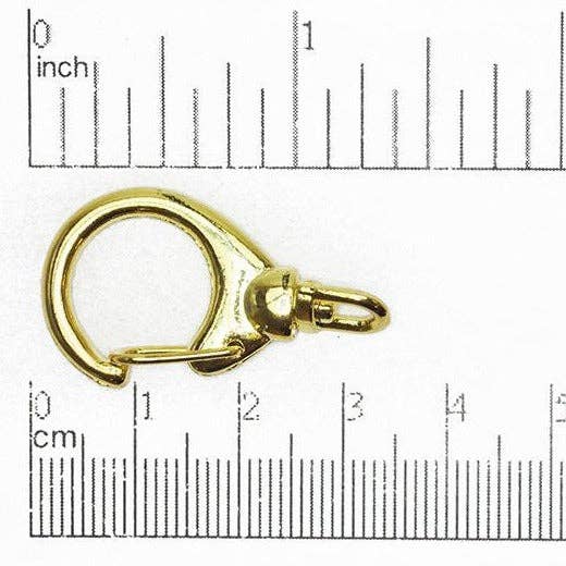 Continental Beads - Wholesale Clasp - 33mm x 19mm Swivel Lobster Claw Sold By The Piece - CL/SW1005