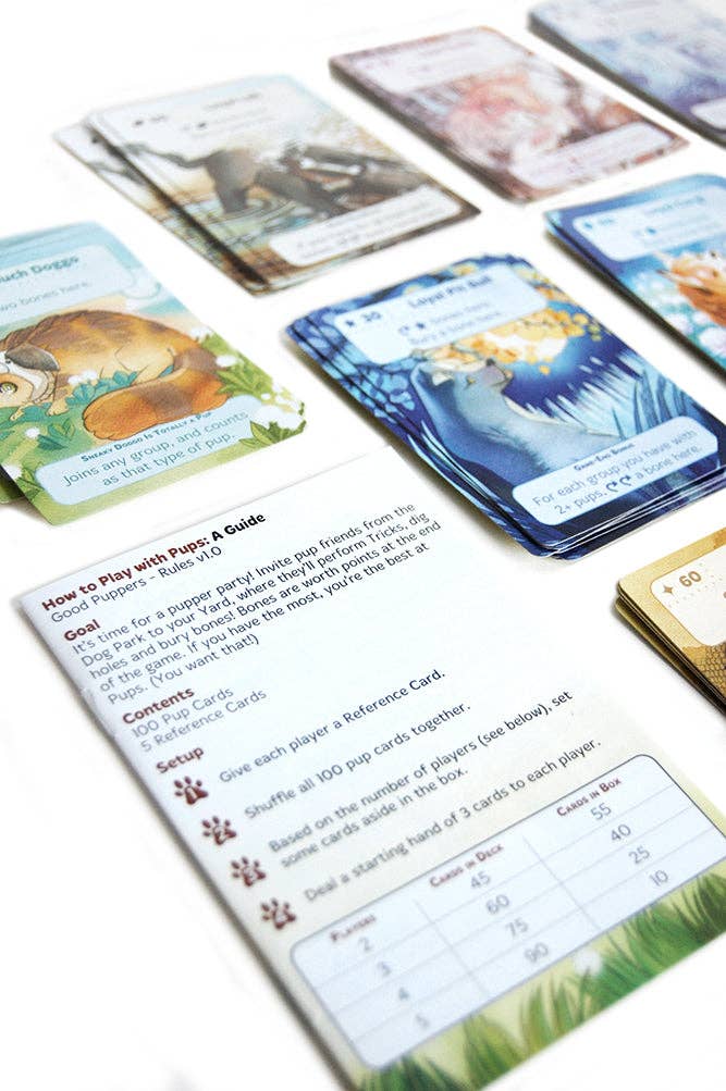 Floral Frolic - Wholesale Card Game - Good Puppers Card Game5