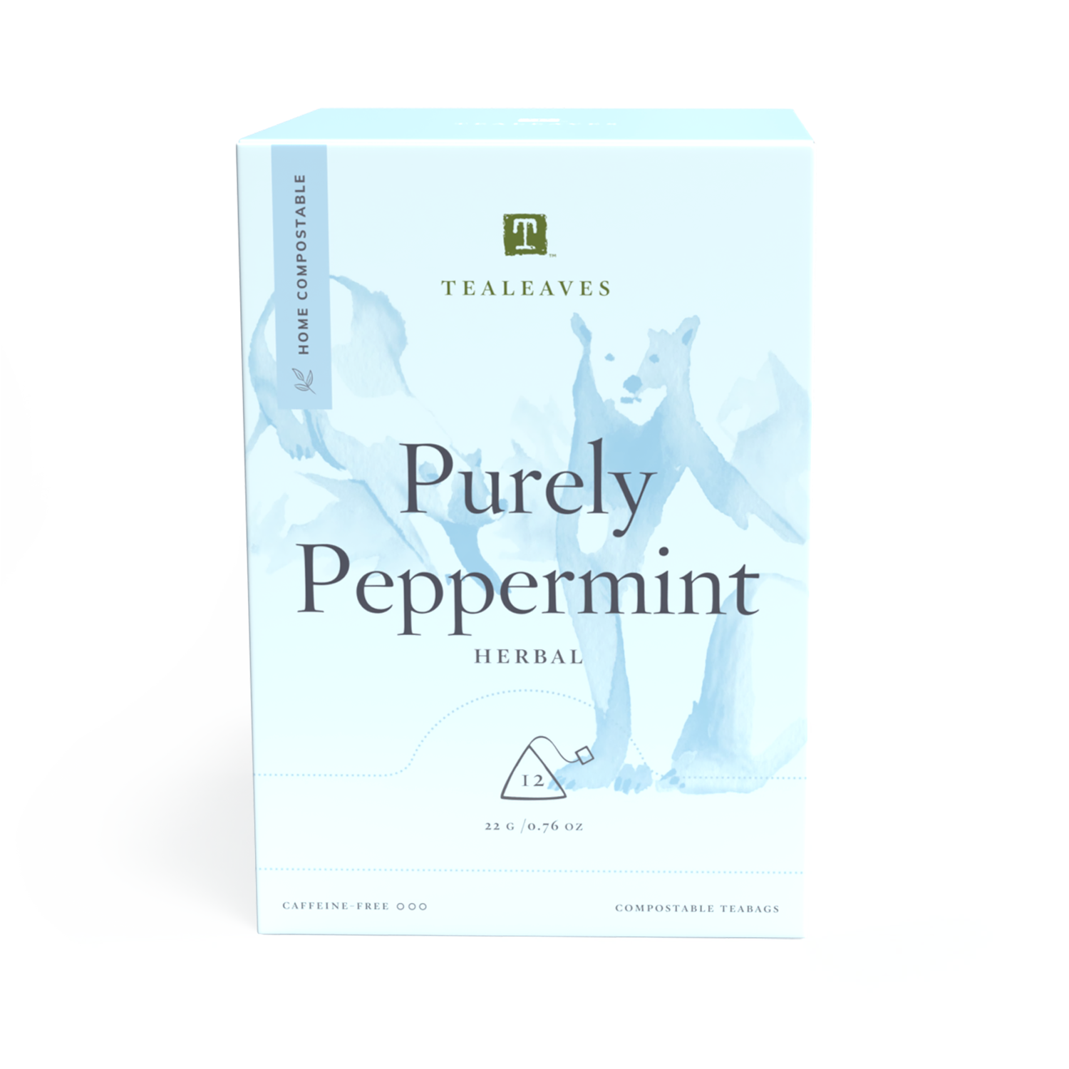 REMOVED BRAND - Wholesale Tea Bags - Purely Peppermint - Classic Compostable Teabags | Herbal0