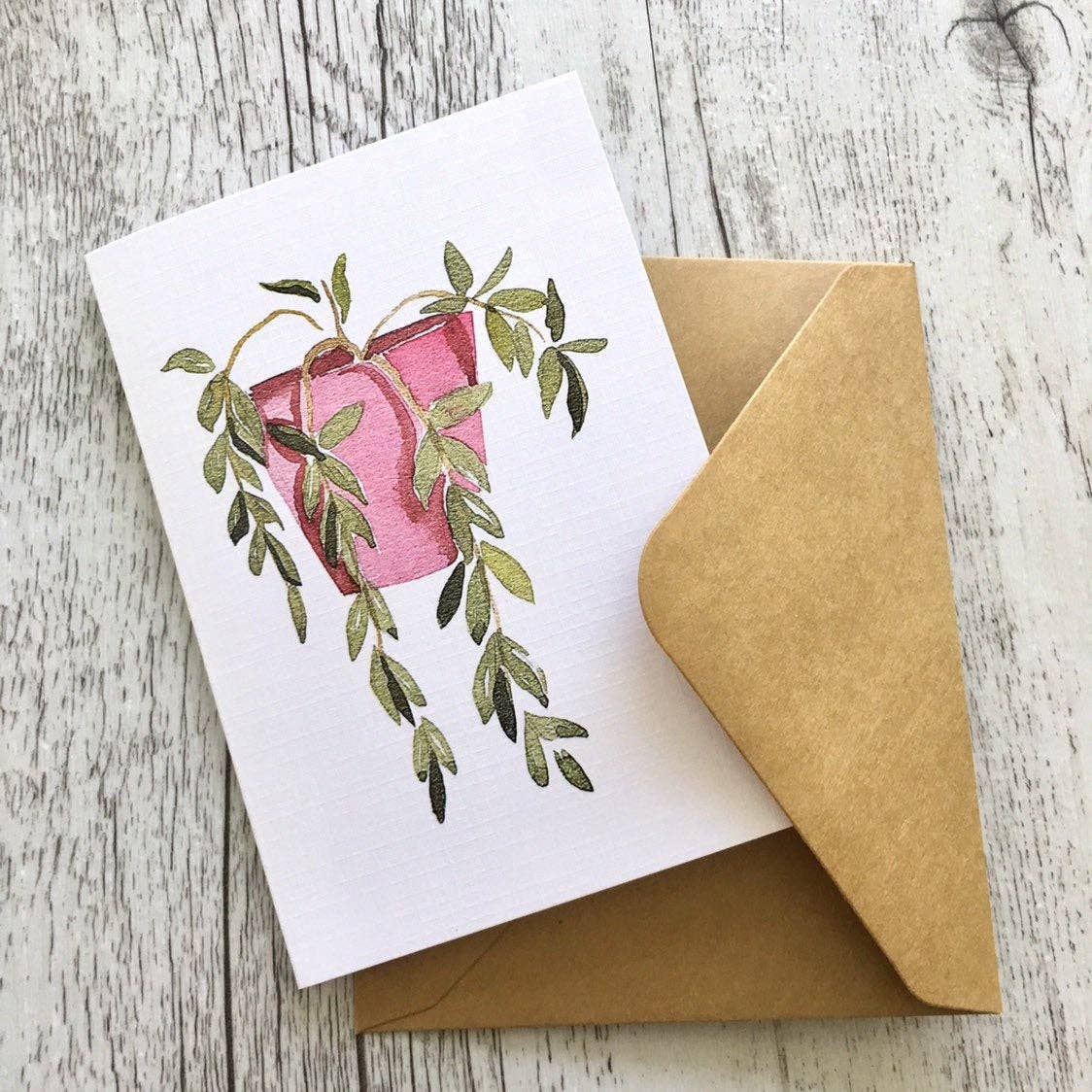 Scattered Seed Co - Wholesale Stationery/Notecard Set - POTTED PLANTS Collection 1 greeting cards set of 42