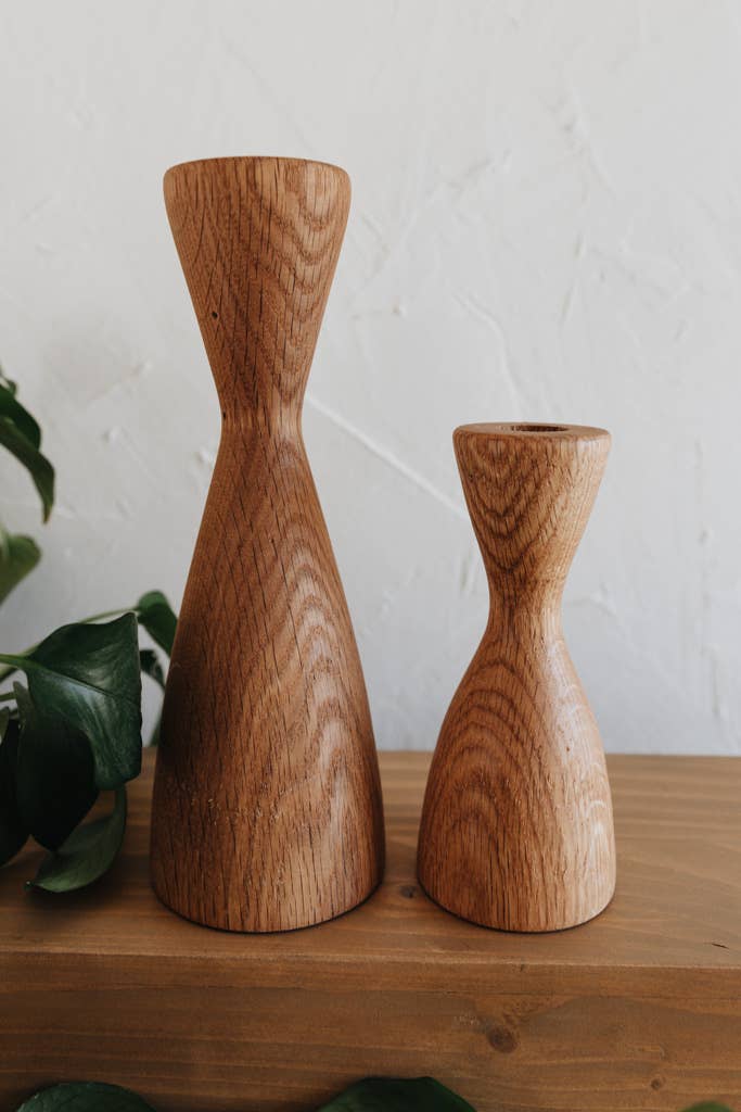 Crowned Free - Wholesale Candle Holder - Carpenter Candle Holder - Small - Made by Survivors12