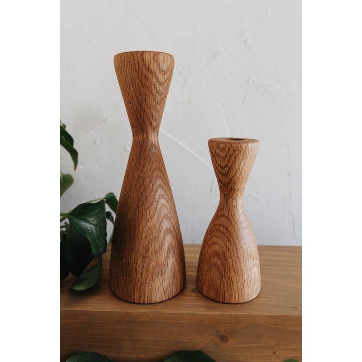 Crowned Free - Wholesale Candle Holder - Carpenter Candle Holder - Small - Made by Survivors12