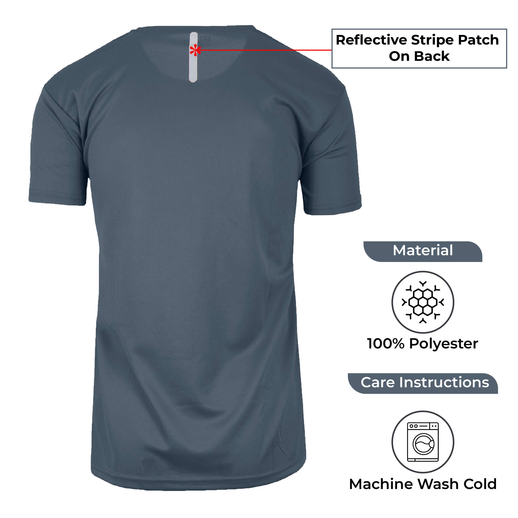 Galaxy By Harvic - Vente T-shirt – homme - T-shirt à manches courtes pour homme à séchage rapide et évacuation de l'humidité19