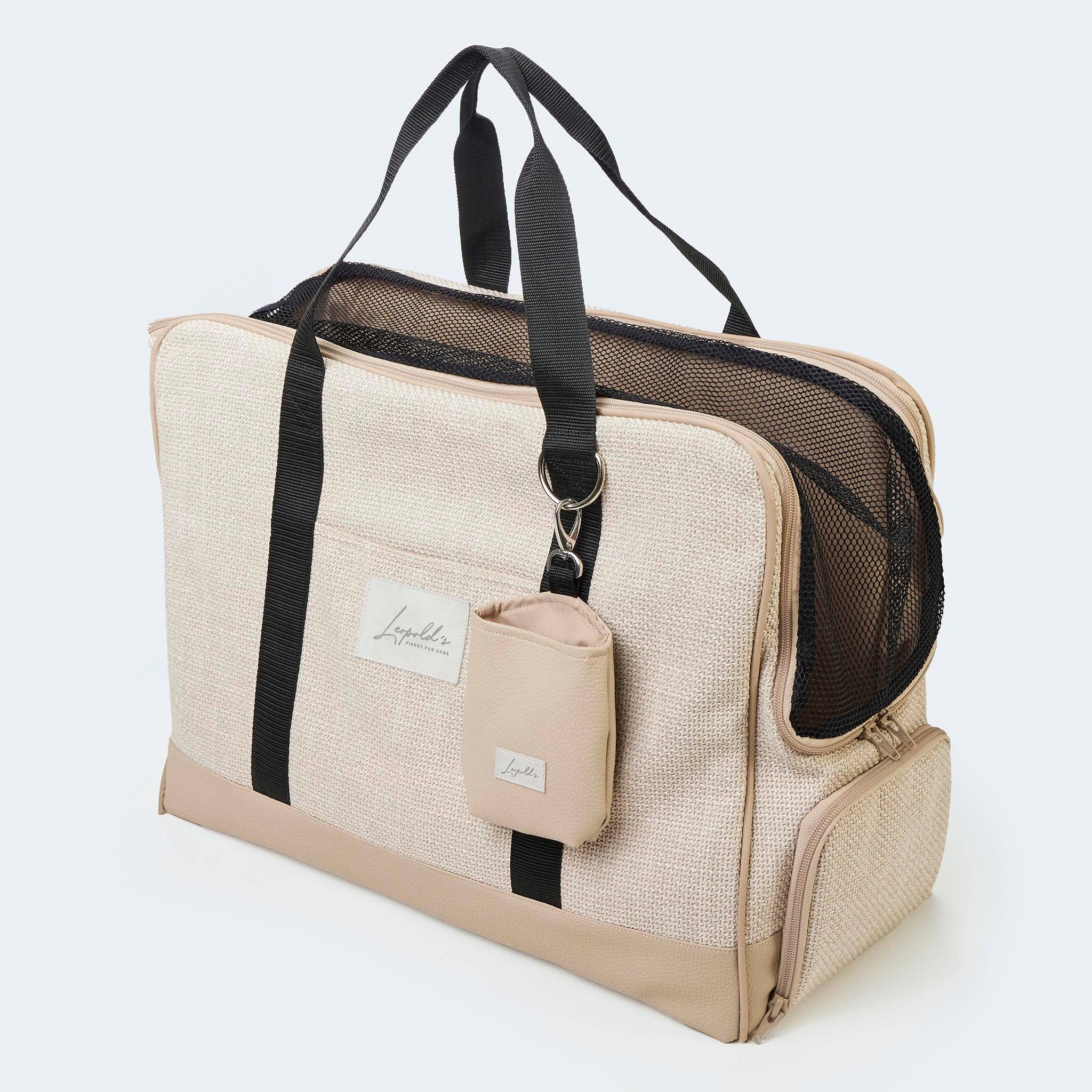 ​​Leopold's Finest for dogs – wholesale Transportbur – Hund – Flygväska för taxar och små hundar med ortopedisk madrass1