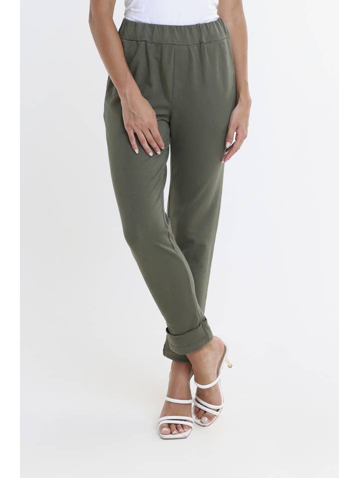 TINA Stephens Italy/Tees By Tina – Großhandel Hose – Damen – Tamara French Terry Jogginghose (PL193)5