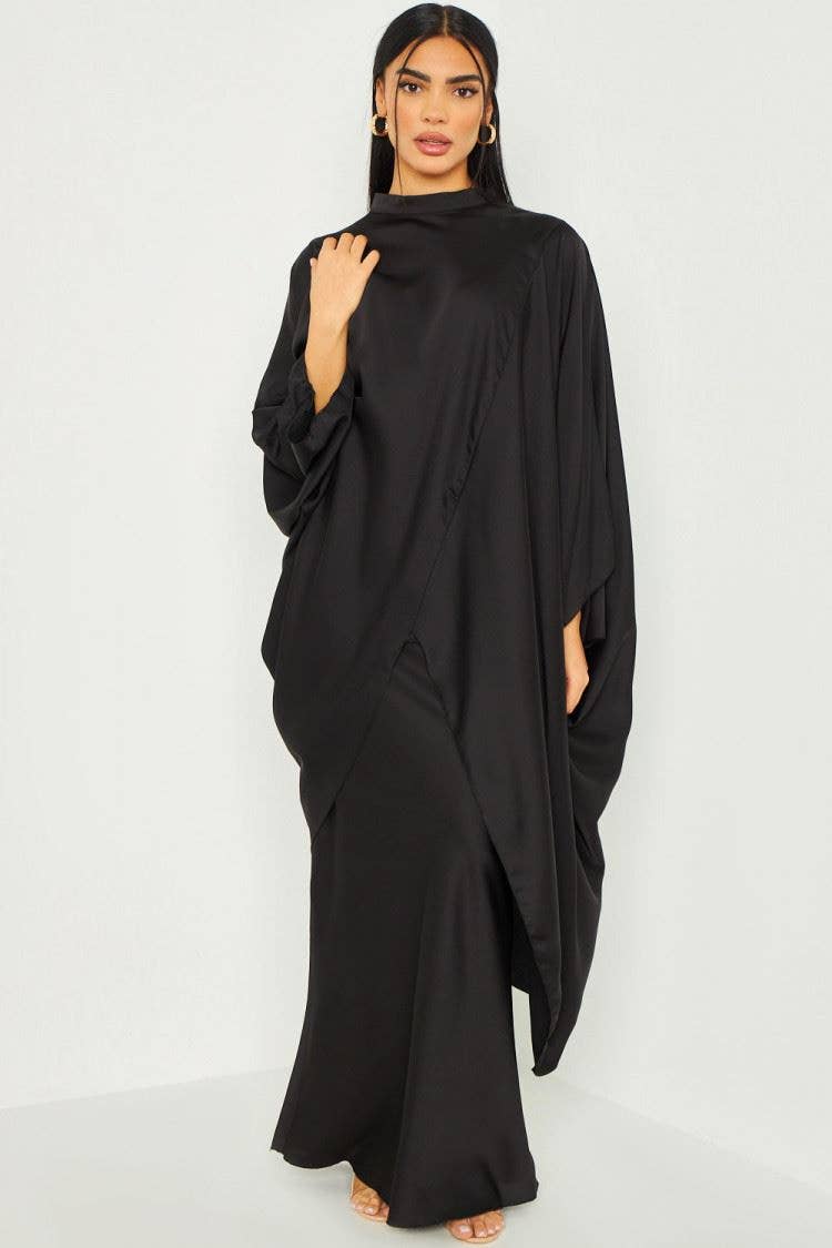 De La Creme Fashions – Conjunto de top e saia - Mulher por atacado – Conjunto feminino Abaya com saia - SURAYYA23