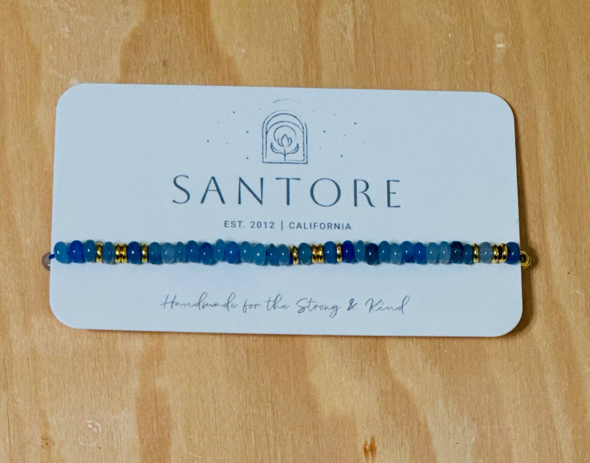 Santore Jewelry Company - Wholesale Beaded Bracelet - Linea Beaded Stretch Bracelet - Ships Carded23