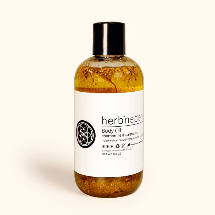 Herb'N Eden - Wholesale Bath/Body Oil - Chamomile & Calendula Body Oil
