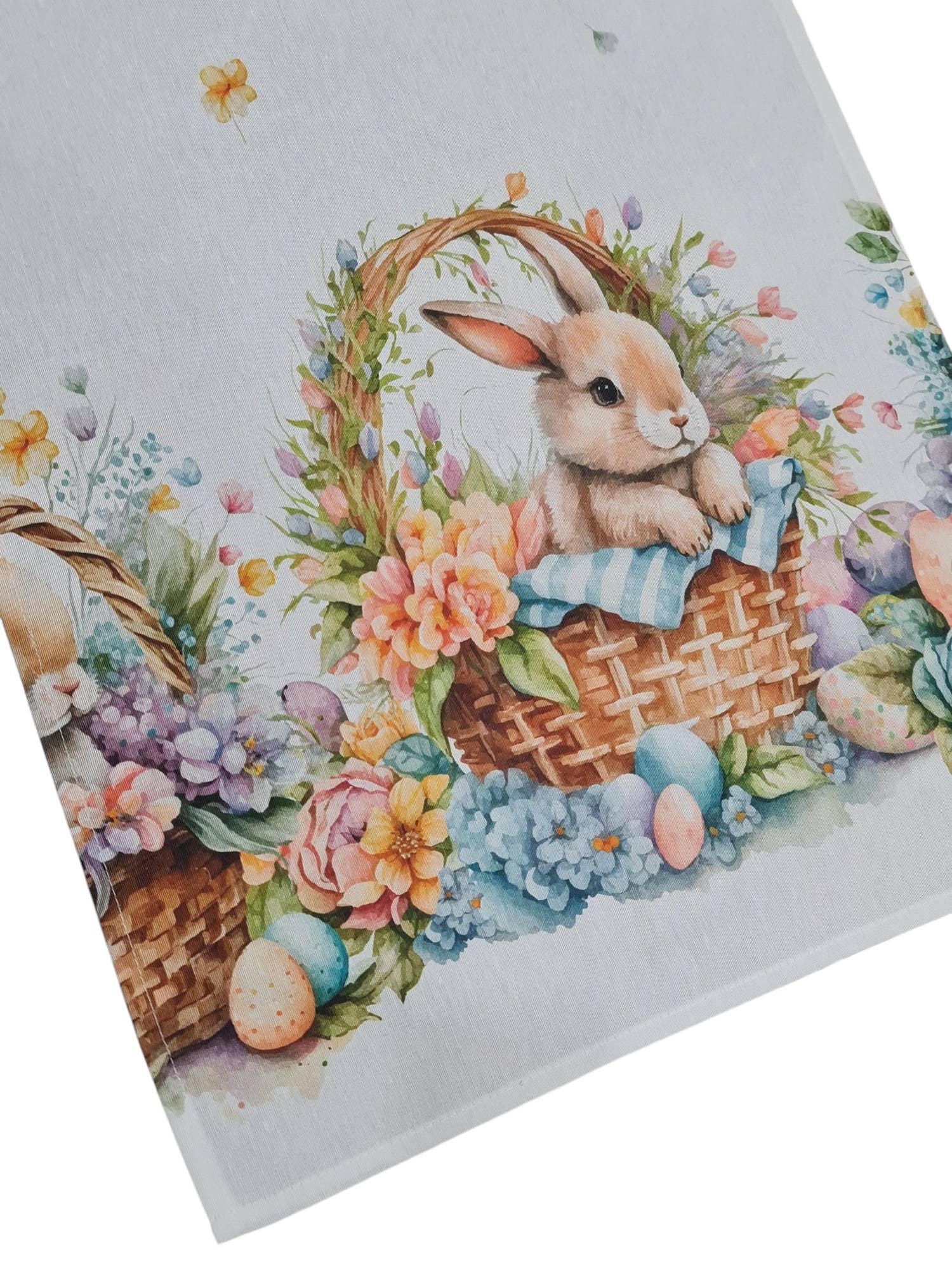 Lunaria Lab – Avental por atacado – Panos de Prato 'Pastel Bunnies' em Algodão10