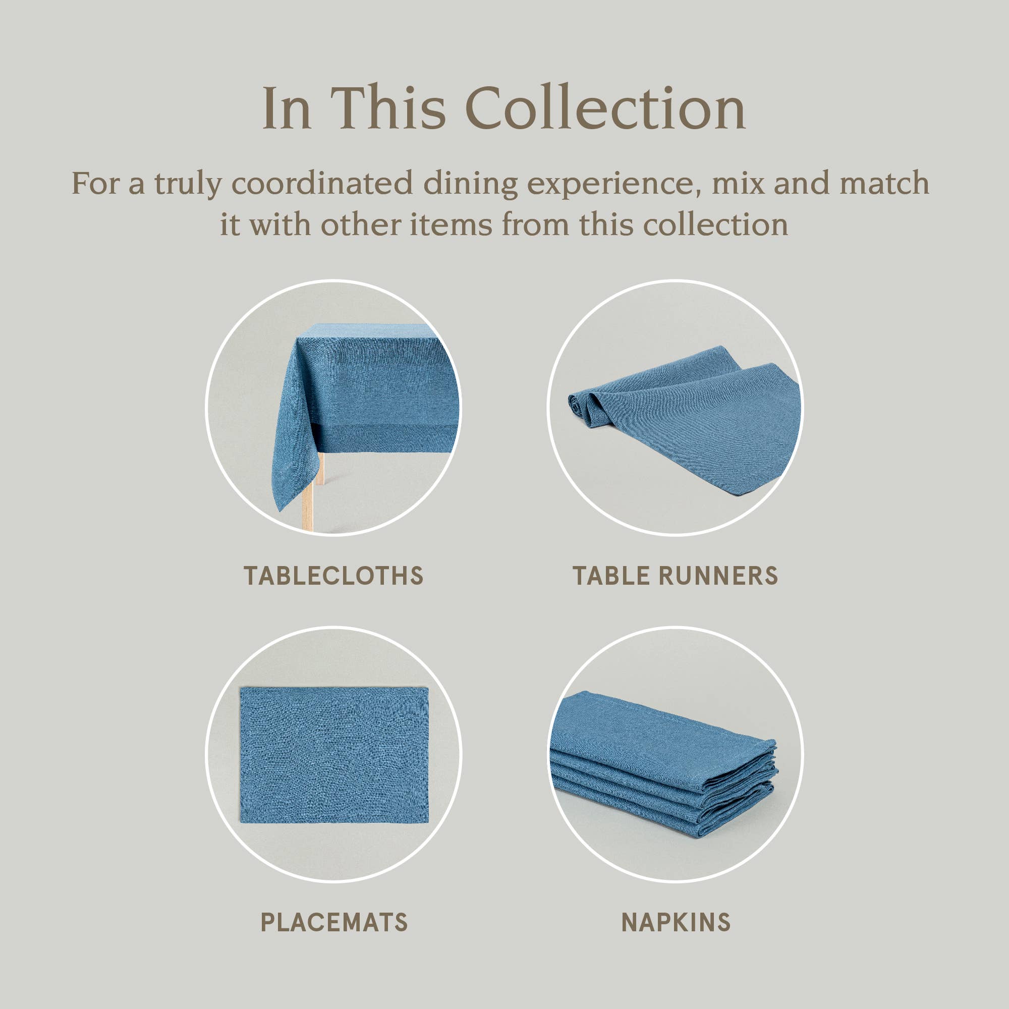 over&back - Wholesale Placemat - 100% Linen Woven Placemats – Perfect For Fall – Set of 414