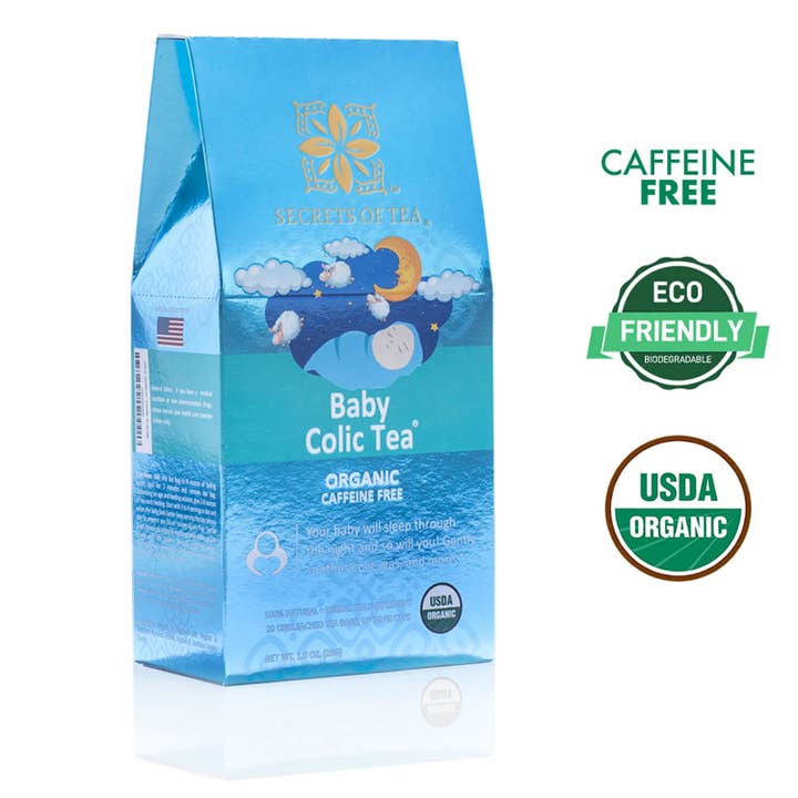 Secrets Of Tea – Großhandel Stilltee – Schwangerschaft & Stilzeit – Baby Colic Tea - USDA Organic & FDA genehmigt - 20 Beutel