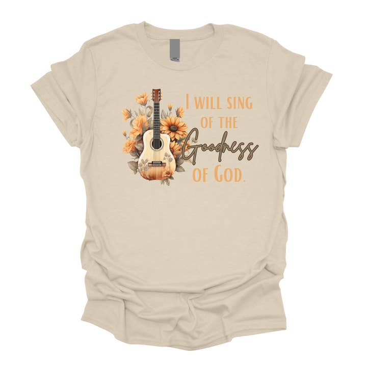 Love Ann Joy Apparel, LLC - Wholesale Screen Printed T-Shirt - Women's - Goodness of God Christian T-Shirt