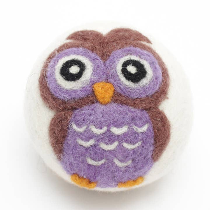 Ethical Global - Wholesale Dryer Balls - Owls: Eco Wool Dryer Balls Fair Trade