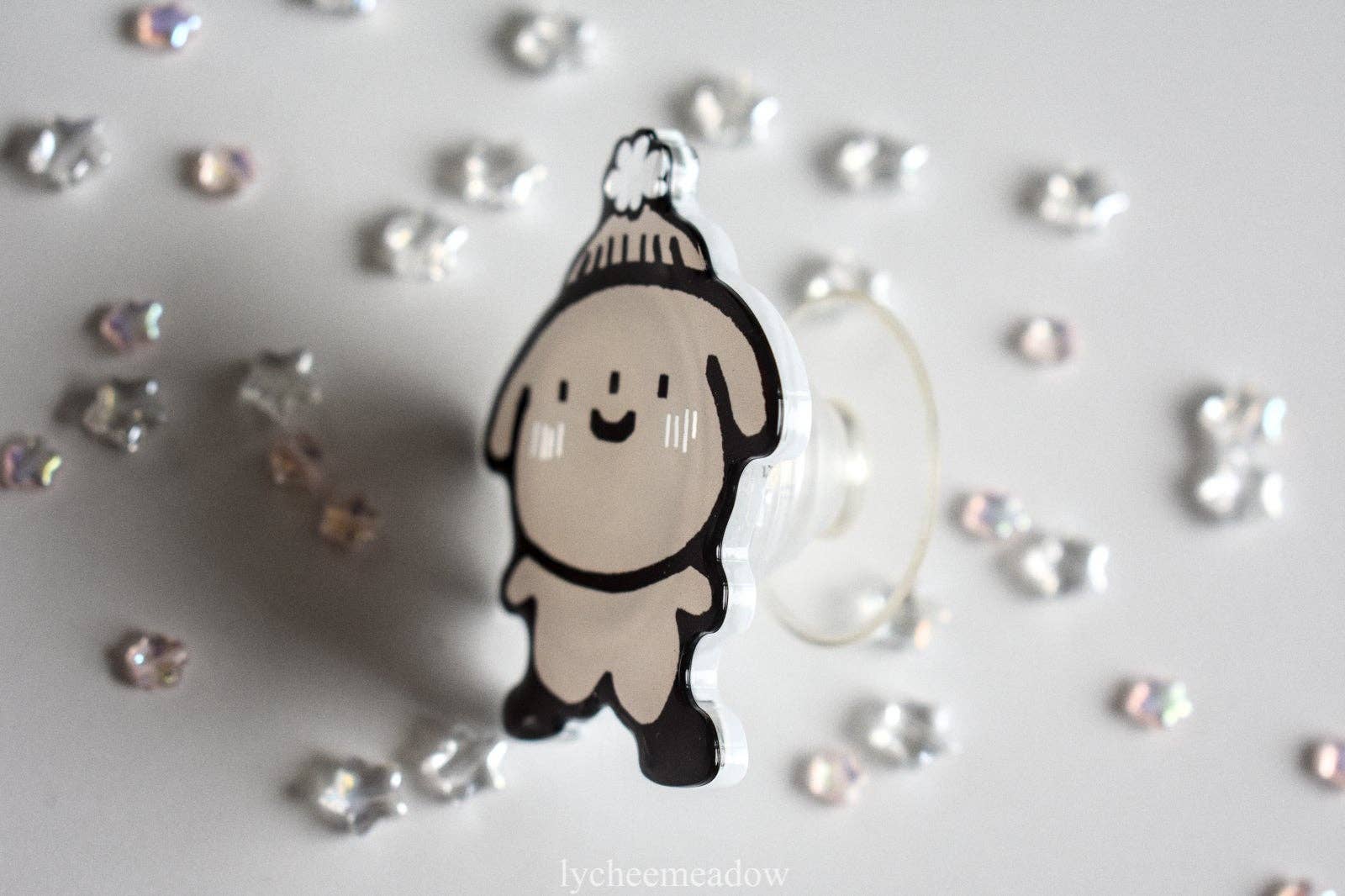 Lycheemeadow - Wholesale Phone Grip - Beanie Dog Phone Grip5