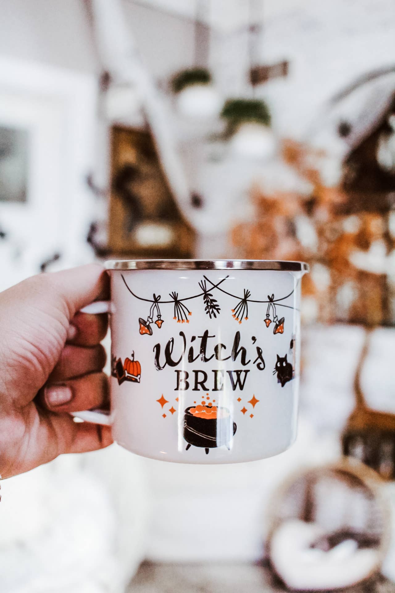Loftipop - Wholesale Coffee Mug - Witch's Brew Camping Mug, Spooky Fall Halloween Gifts2