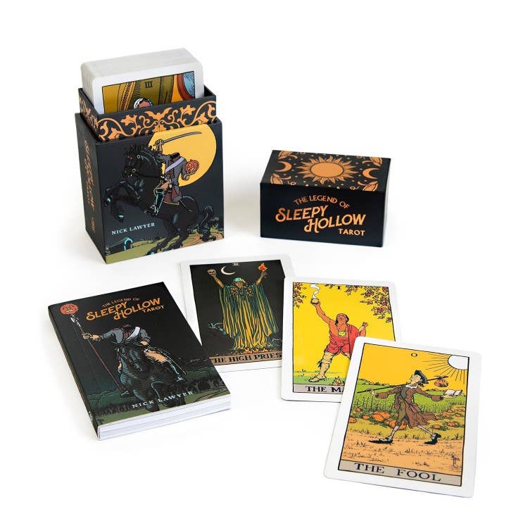 Cardshouse - Wholesale Tarot Cards - The Legend Of Sleepy Hollow Tarot Cards Deck Schiffer Publis1