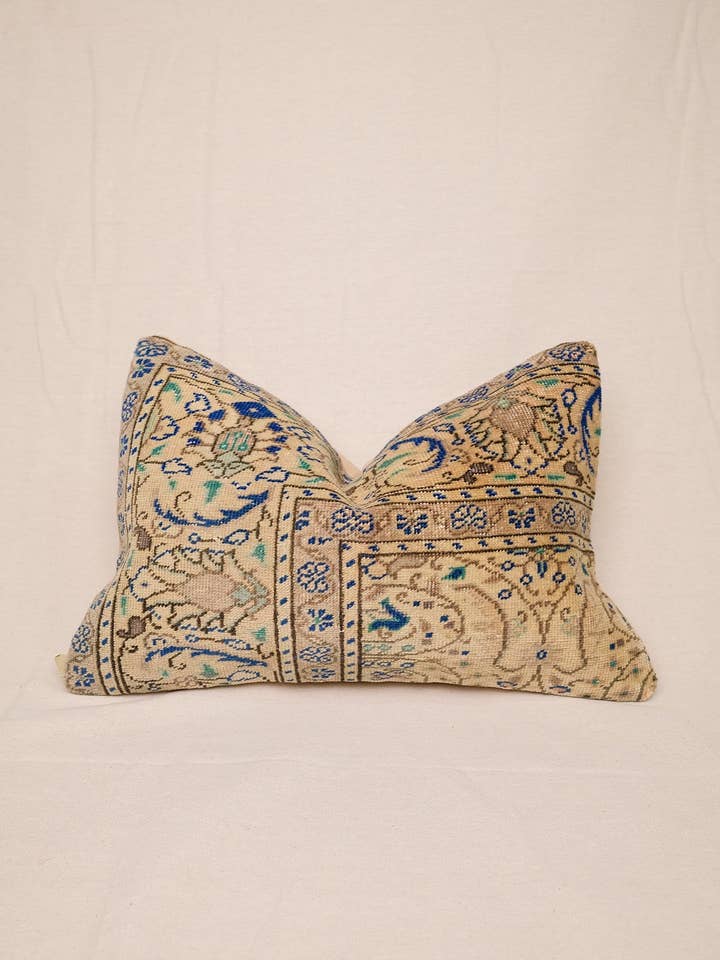 Fatma Turkish Vintage Rug Lumbar No. 1 for wholesale by Twenty Third by Deanne