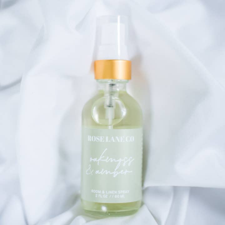 OAKMOSS & AMBER LINEN SPRAY for engroshandel hos ROSE LANE CO