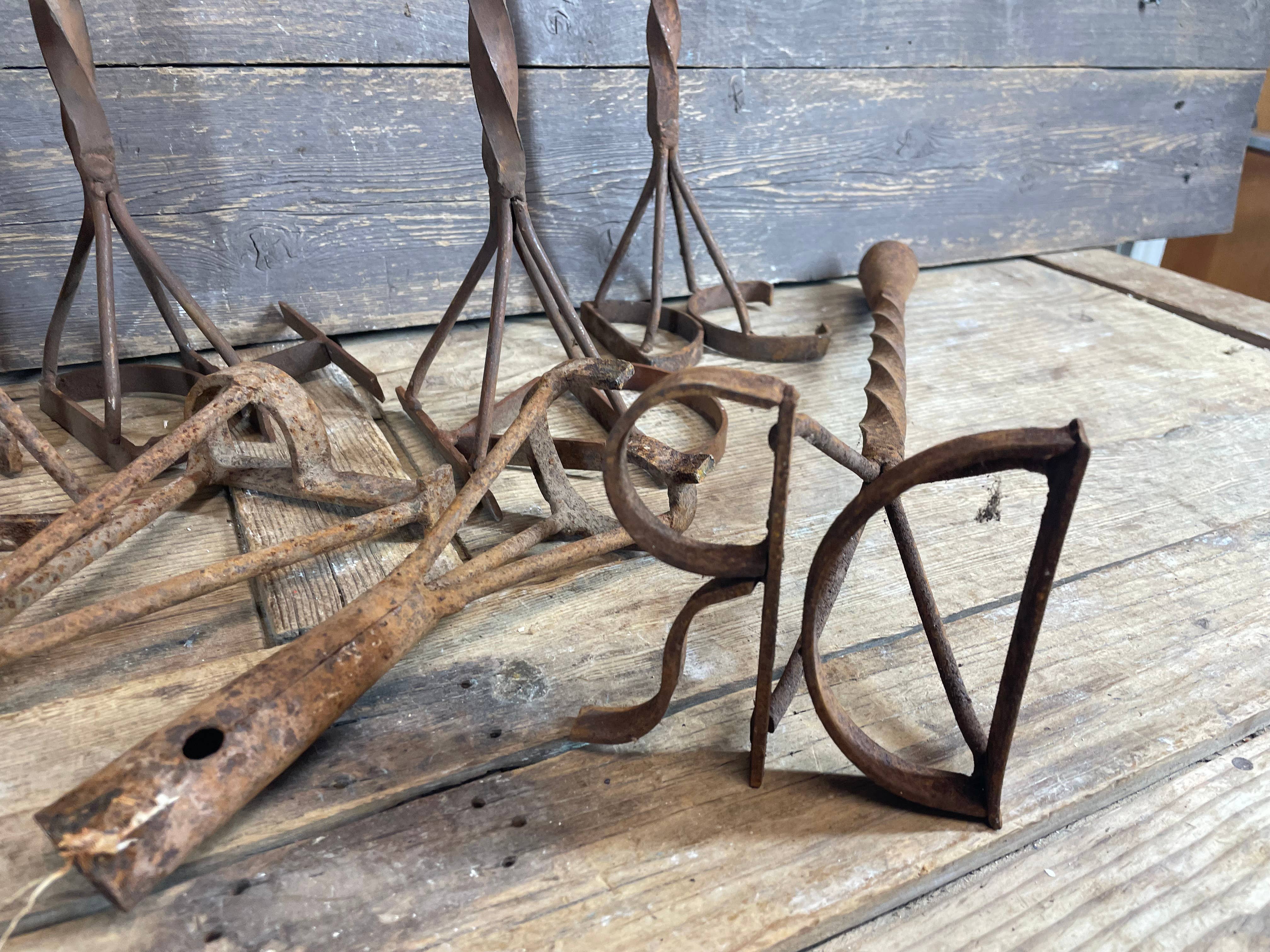 My Amigos Imports - Wholesale Decorative Tabletop Object - Rustic Branding Iron-ER-Metal-Western-Cowboy-Branding Irons1
