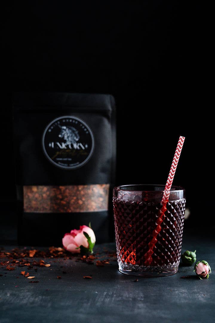 Unicorn Glitter Tea - Venta al por mayor Tés a granel - Té artesanal con purpurina Almond Rose Sunset - Almendra e Hibisco4